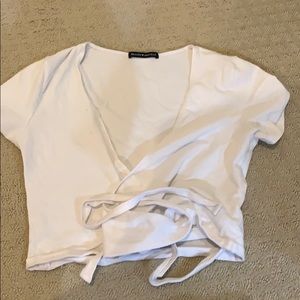 brandy wrap shirt